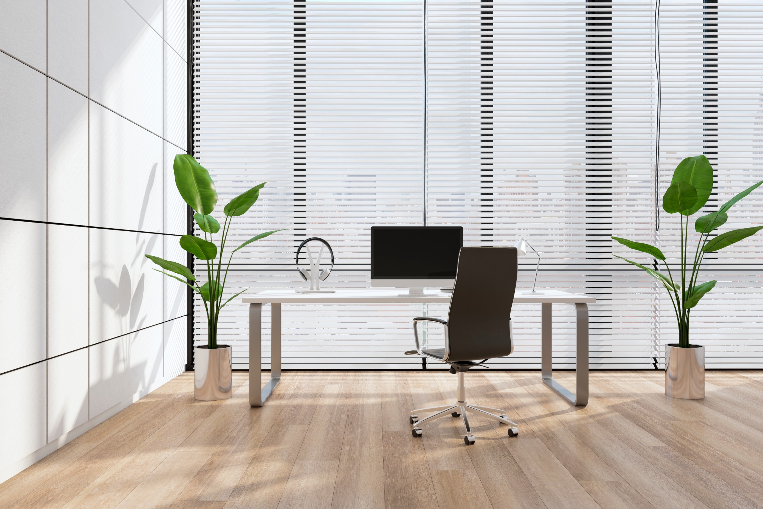 Store à bandes verticales : modernité et adaptabilité