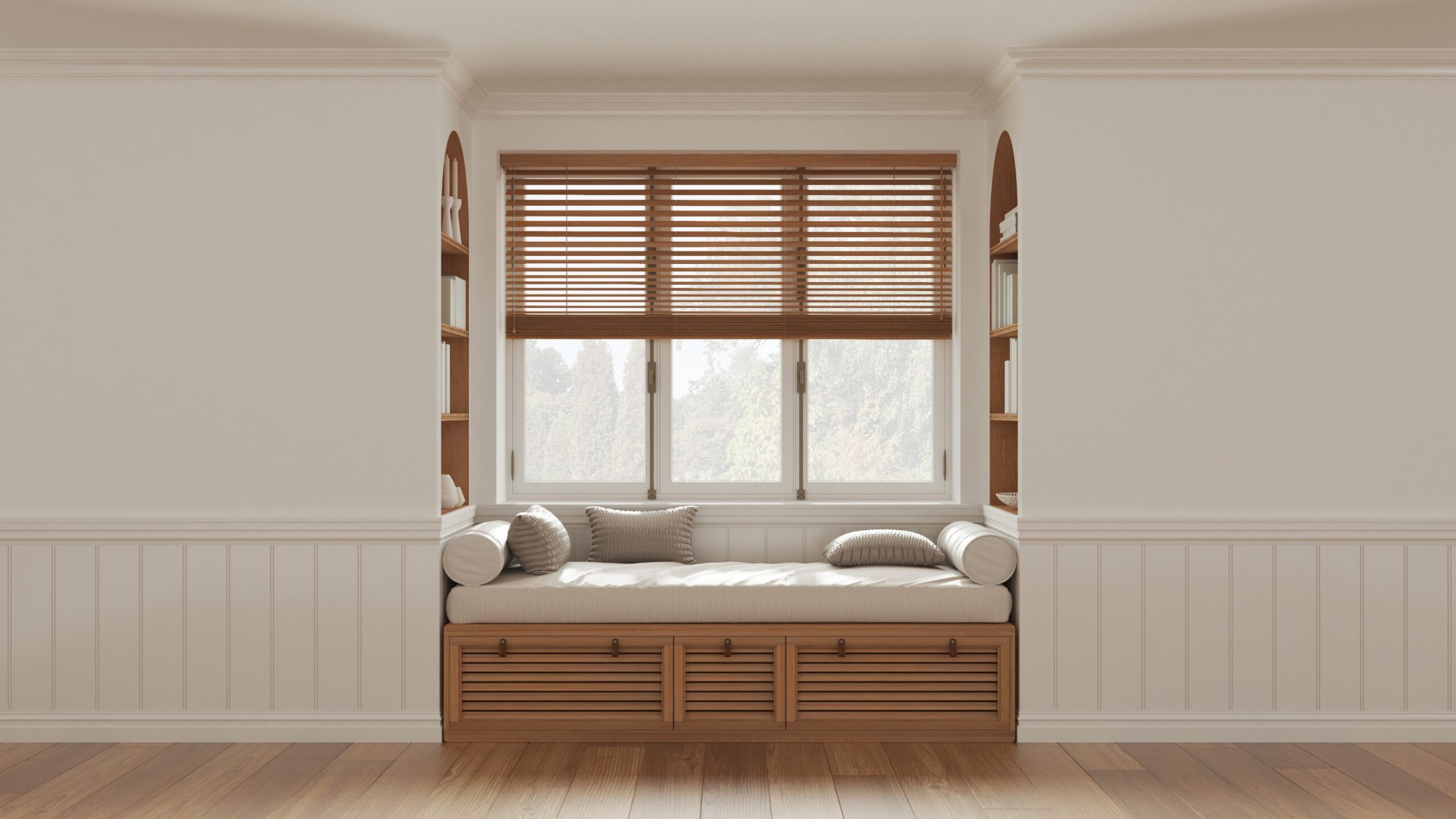 Store textile douceur et ambiance chaleureuse